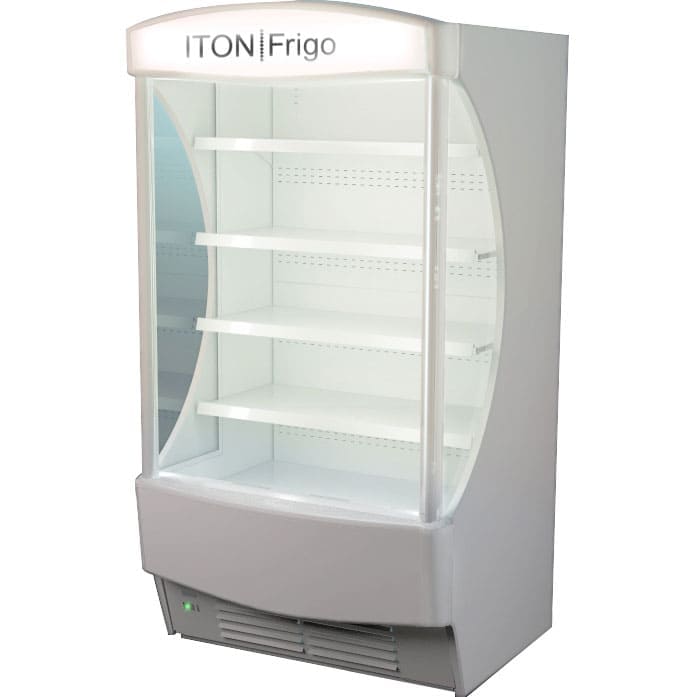 Холодильная горка Iton пристенная в аренду, среднетемпературная, гастрономическая