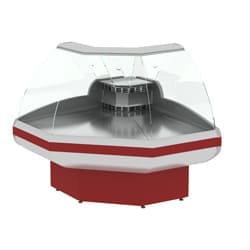 Холодильная витрина угловая CRYSPI ВПС Gamma-2 ОС90 в аренду, среднетемпературная