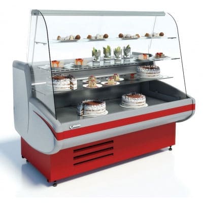 Холодильная витрина CRYSPI Gamma-2 K 1350 в аренду, среднетемпературная