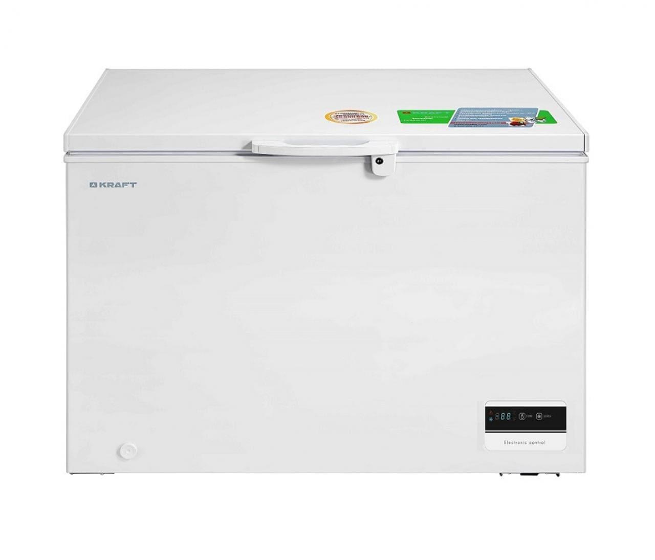 Морозильный ларь 365 Kraft в аренду, низкотемпературный, белый, глухая крышка