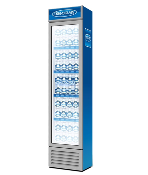 Холодильник Frigoglass Flex 130C HC BLACK 166 в аренду, среднетемпературный, витринный