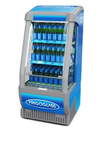 Холодильник открытый Easyreach Express 214 Frigoglass в аренду, среднетемпературный, витринный