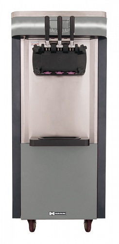 Фризер для мороженого HURAKAN HKN-BQ66FPS в аренду, напольный, 3 рожка, 3 вкуса, 6 литров