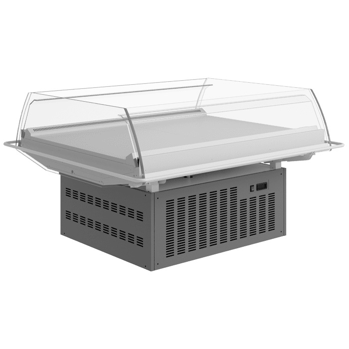 Холодильная витрина островная ПРОМО ВХСд 1.25 в аренду, среднетемпературная