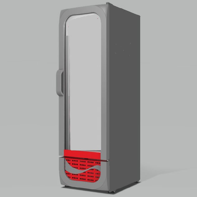 Холодильник ICOOL-300C в аренду, для напитков, витринный